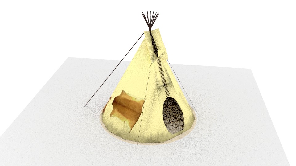native american tipi based on a blend request preview image 1